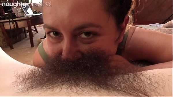 Bushy Queens Bury Faces in Each other in Hairy Pussy